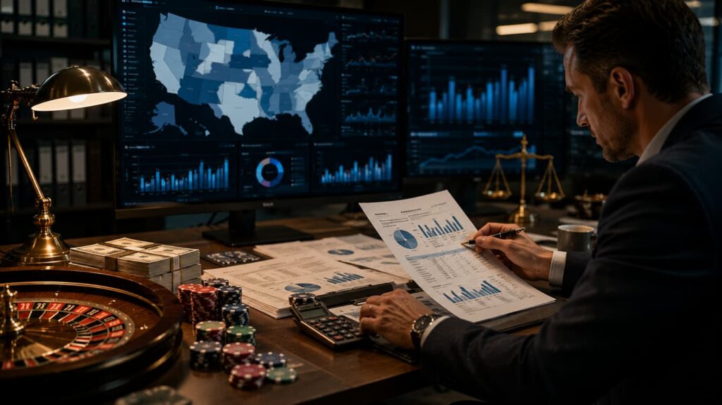 Online casino taxes, gambling revenue and state gaming finance