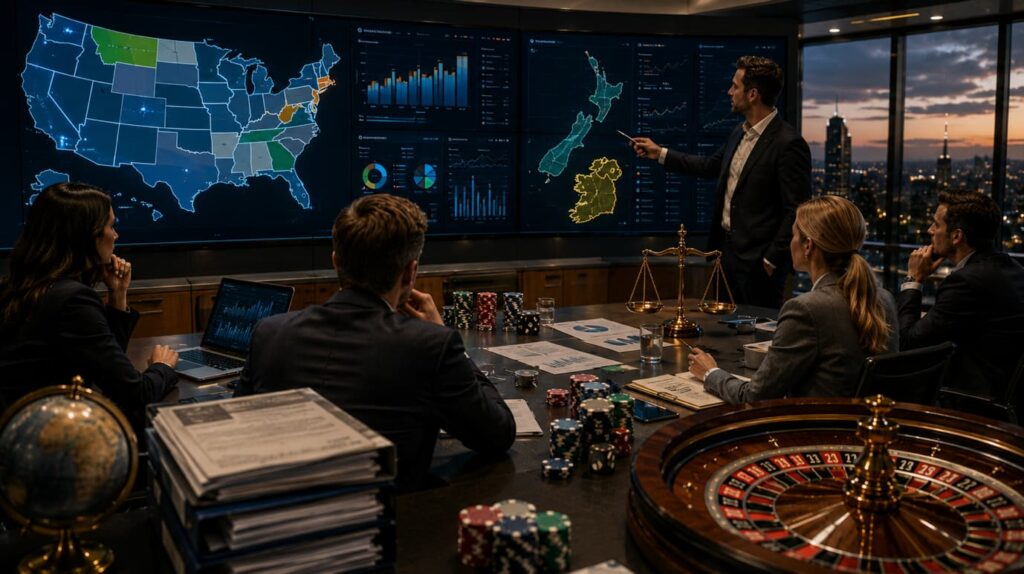 Regulated online casino markets, gambling compliance and international gaming policy